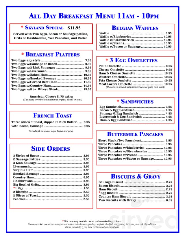 Restaurant image for Skyland Family Restaurant in Charlotte.