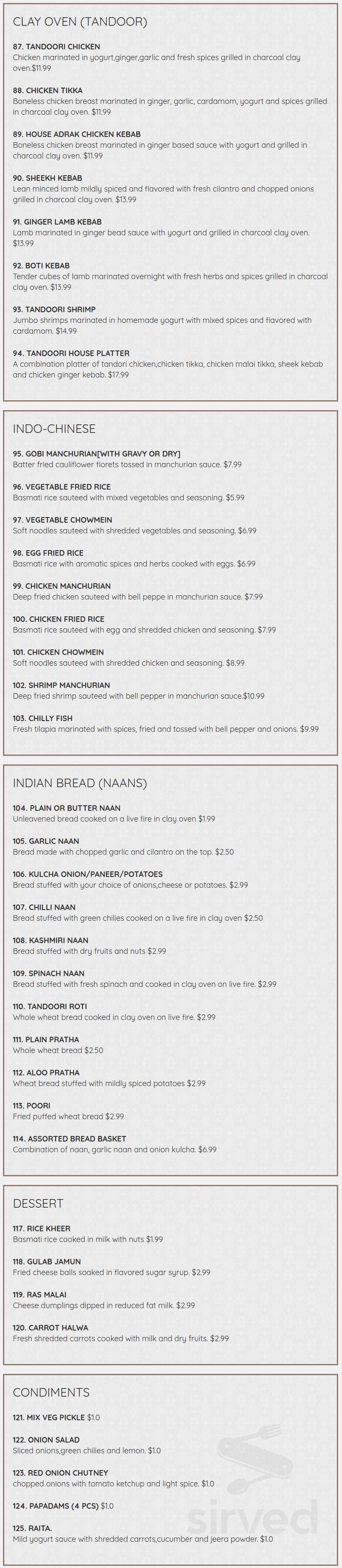 Restaurant image for Passage to India in Charlotte.
